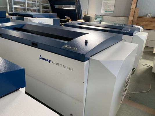 400*350 Minimum Output Thermal CTP Machine 1130*930 Maximum Output 1000KG Host Weight for Accurate Printing