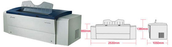 সেমি-অটোমেটিক থার্মাল সিটিপি মেশিন 2540 ডিপিআই ব্র্যান্ড নিউ / ব্যবহৃত সিটিপি সরঞ্জাম