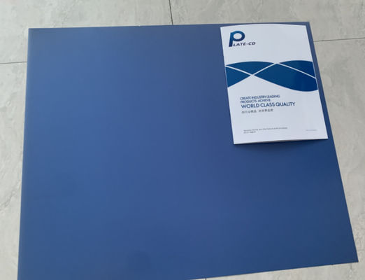 0.30 মিমি বেধ 745 * 605 মিমি দ্রুত বিকাশের সময় অফসেট মুদ্রণের জন্য তাপীয় সিটিপি প্লেট